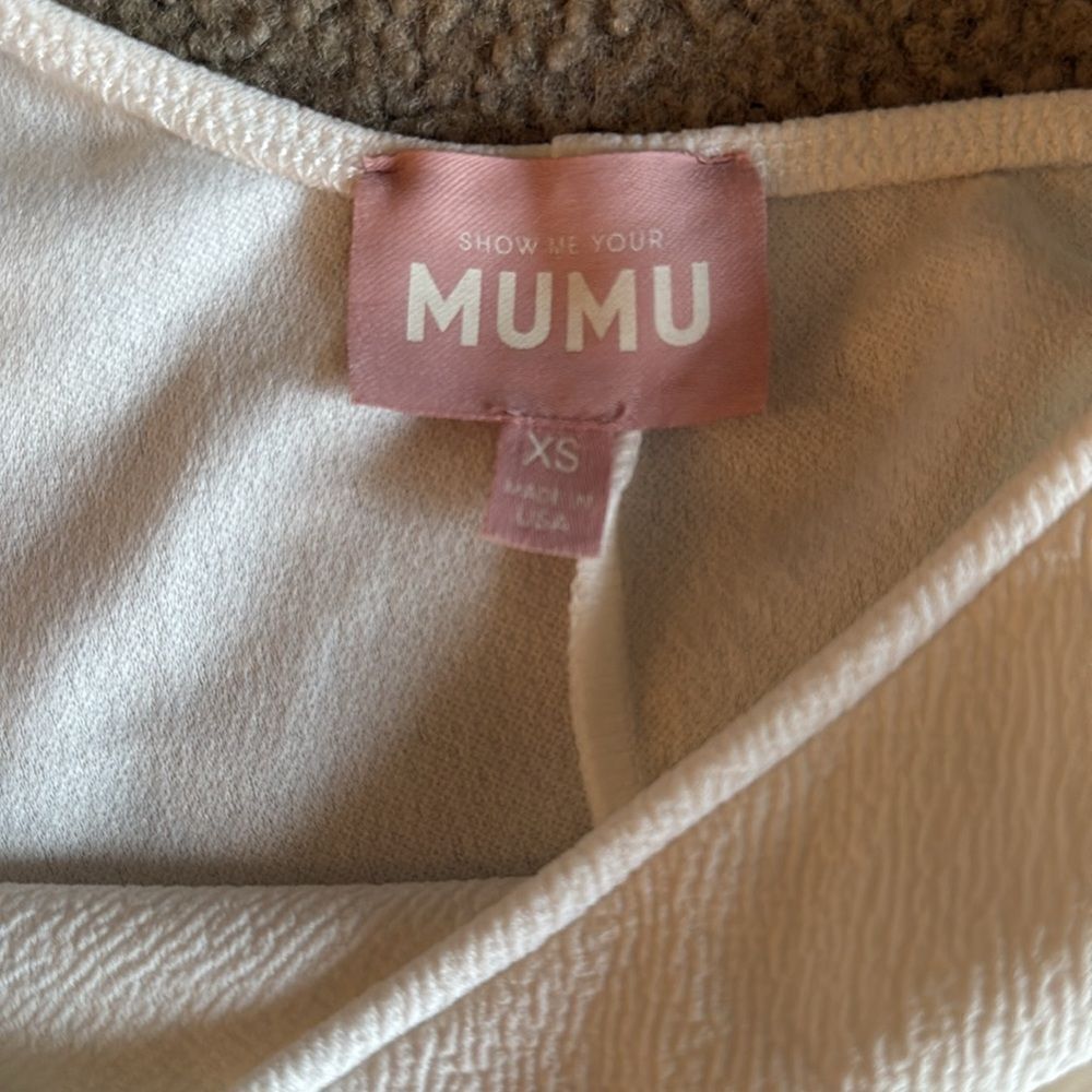 Show me your mumu Uno Bodysuit in Bone XS - Picture 6 of 8